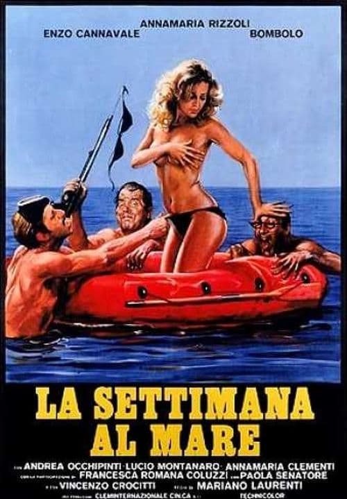 La settimana al mareのポスター