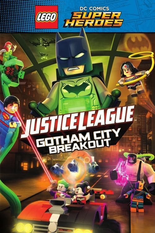 LEGO DC Comics Super Heroes: Justice League - Gotham City Breakoutのポスター