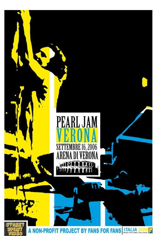 Pearl Jam: Verona 2006のポスター