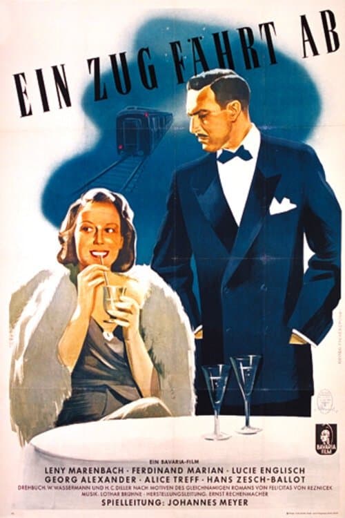 Ein Zug fährt abのポスター