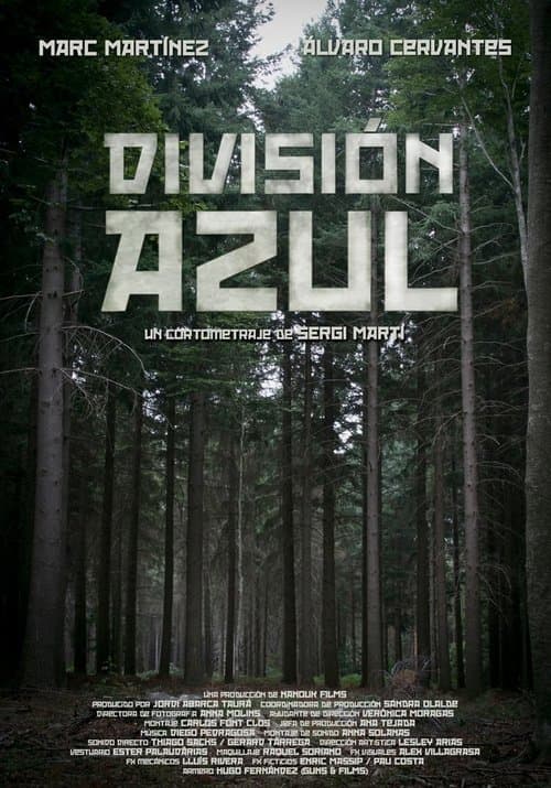 División Azulのポスター