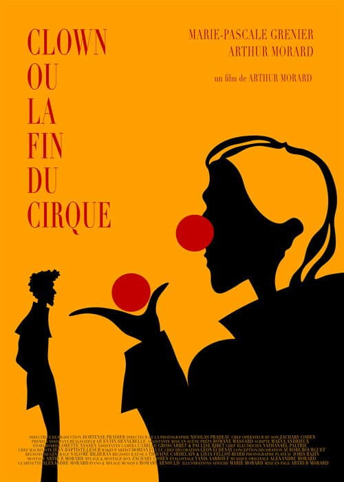 Clown ou La Fin du Cirqueのポスター