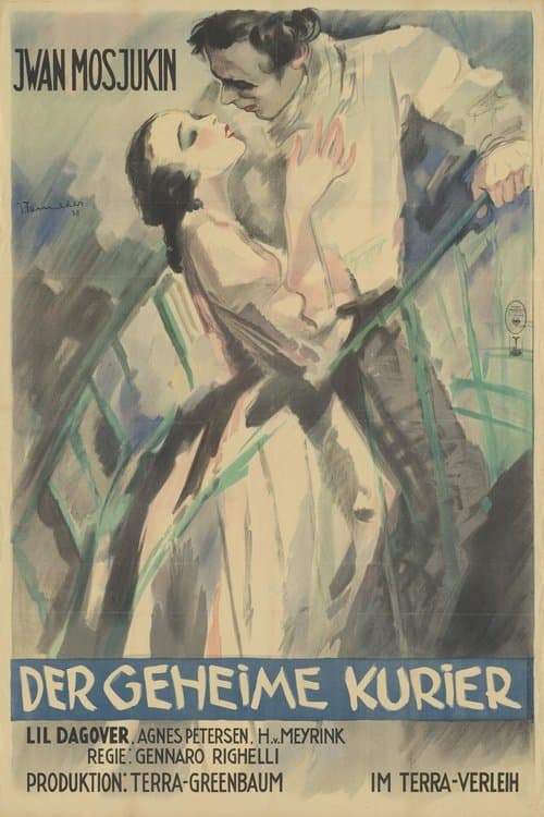 Der geheime Kurierのポスター