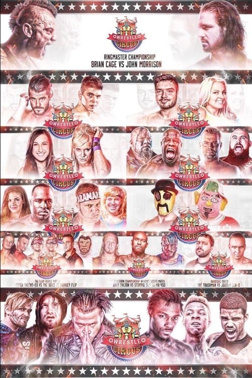 WrestleCircus Battle At The Big Topのポスター