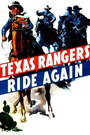 The Texas Rangers Ride Againのポスター
