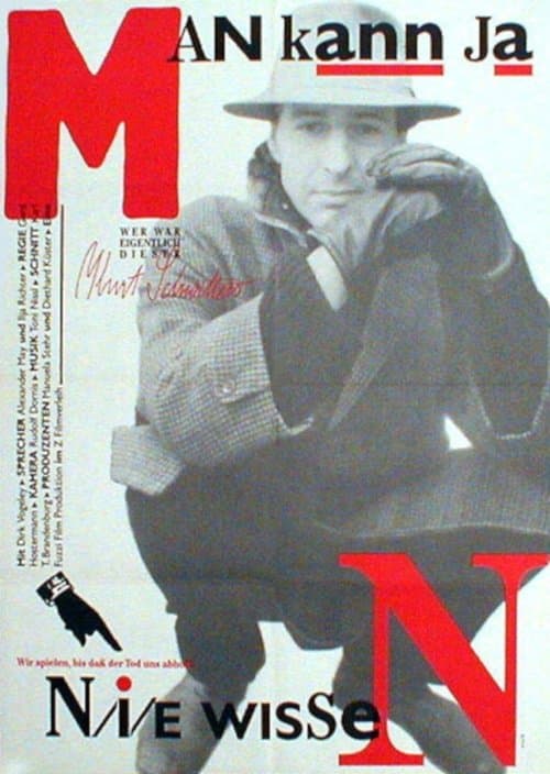 Mann kann ja nie wissenのポスター