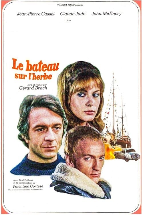 Le Bateau sur l'herbeのポスター