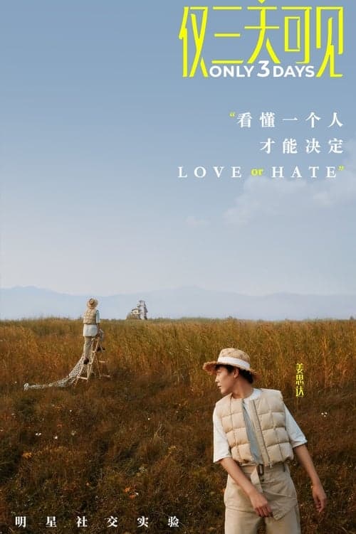 仅三天可见のポスター