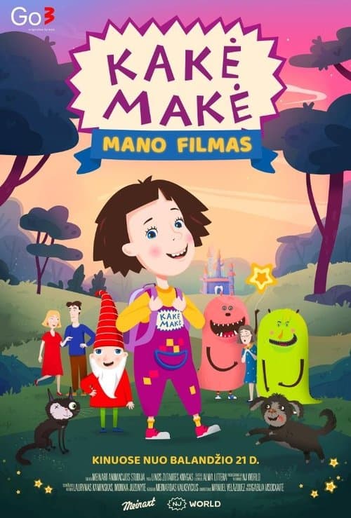 Kakė Makė: Mano filmasのポスター