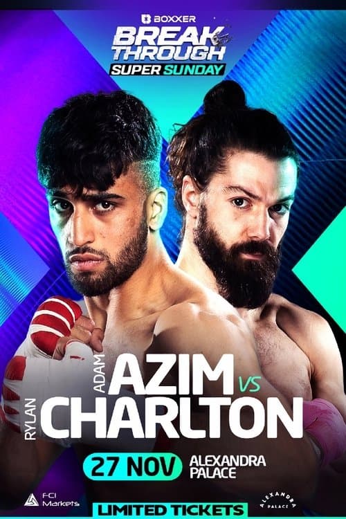 Adam Azim vs. Rylan Charltonのポスター