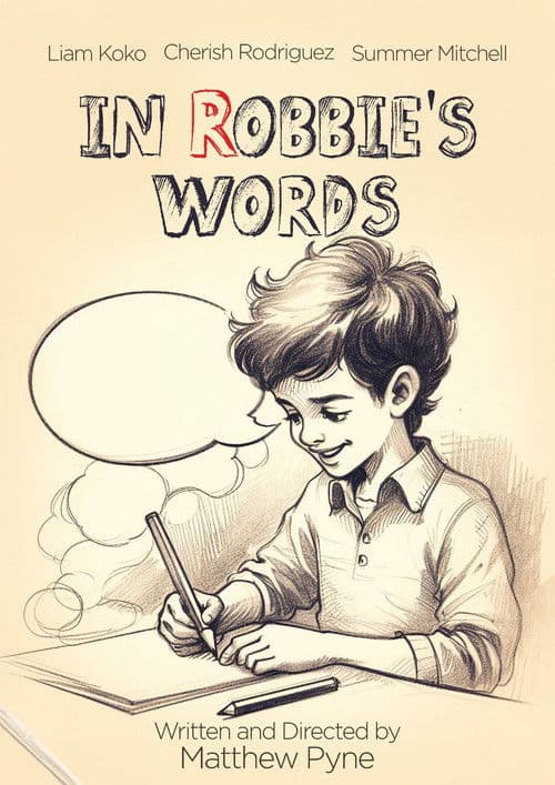 In Robbie's Wordsのポスター