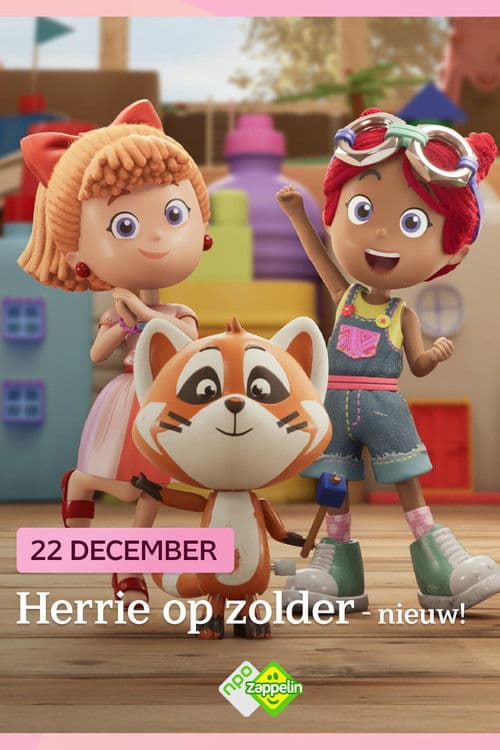 Herrie op zolderのポスター