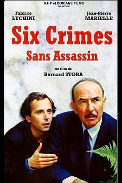 Six crimes sans assassinsのポスター