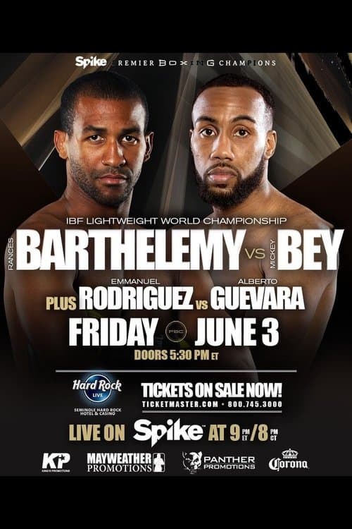 Rances Barthelemy vs. Mickey Beyのポスター