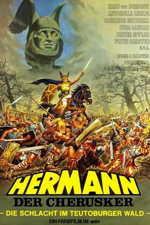 Hermann der Cherusker - Die Schlacht im Teutoburger Waldのポスター