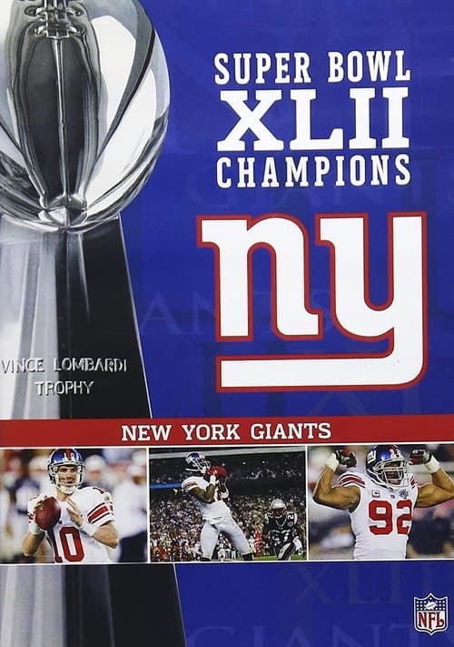 Super Bowl XLII Champions - New York Giantsのポスター
