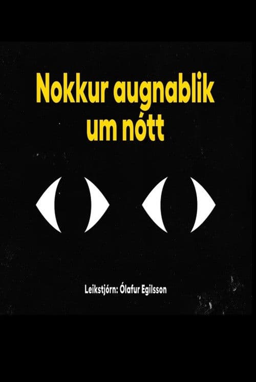Nokkur augnablik um nóttのポスター