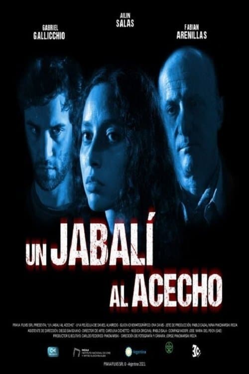 Un jabalí al acechoのポスター