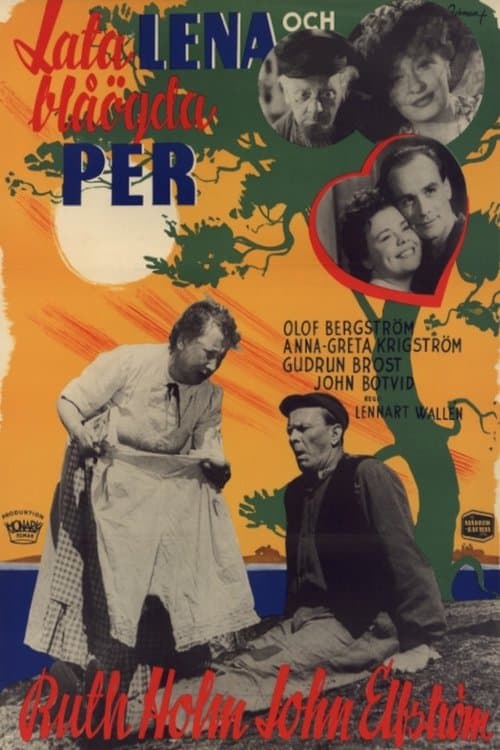 Lata Lena och blåögde Perのポスター