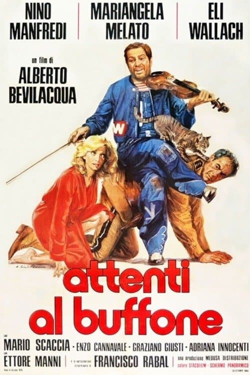 Attenti al buffoneのポスター
