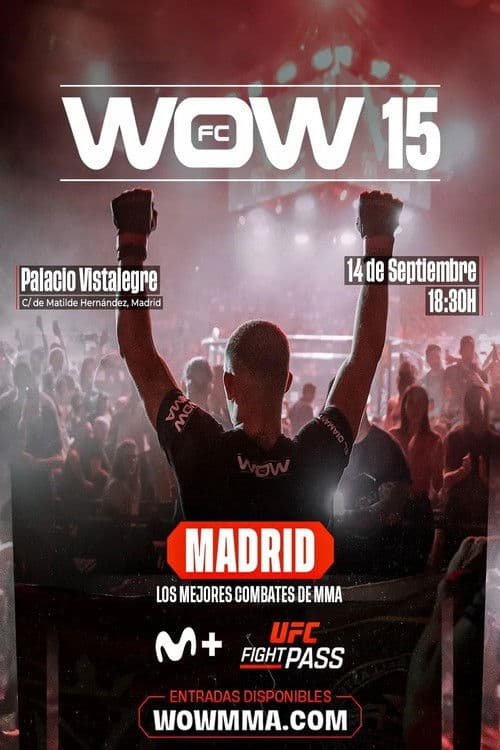 WOW FC 15のポスター