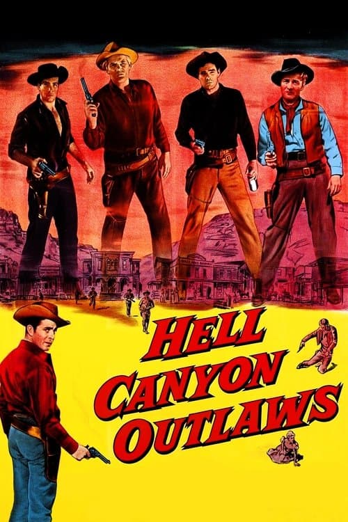 Hell Canyon Outlawsのポスター