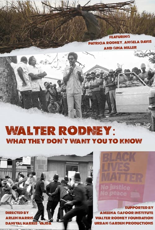 Walter Rodney: What They Don’t Want You to Knowのポスター