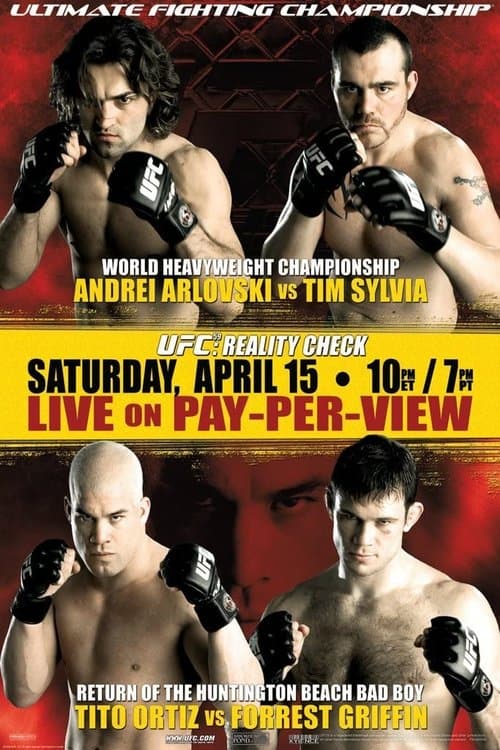 UFC 59: Reality Checkのポスター