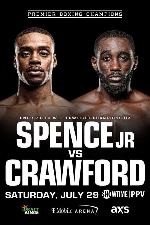Errol Spence Jr. vs. Terence Crawfordのポスター