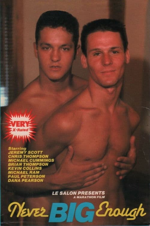 Never Big Enoughのポスター