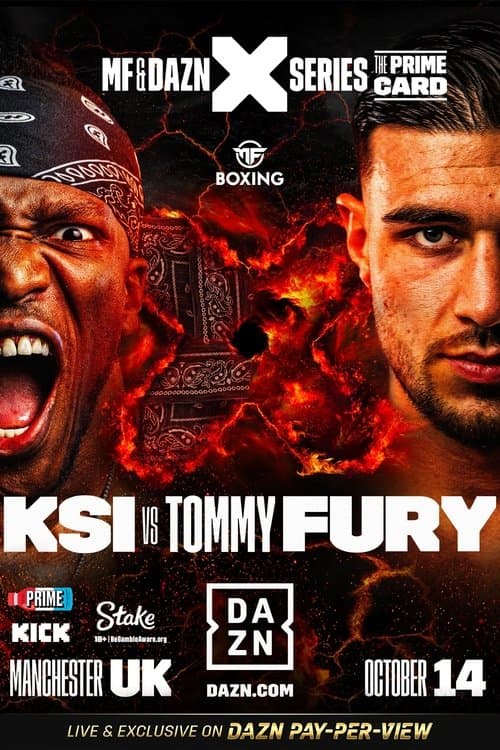 KSI vs. Tommy Furyのポスター