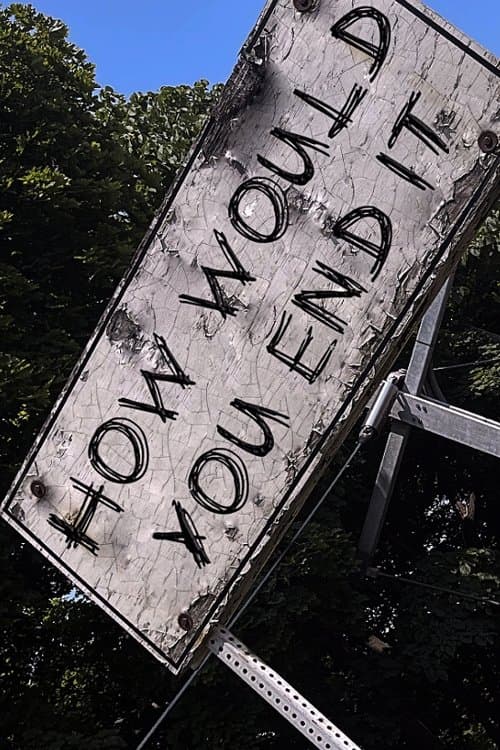 How Would You End Itのポスター