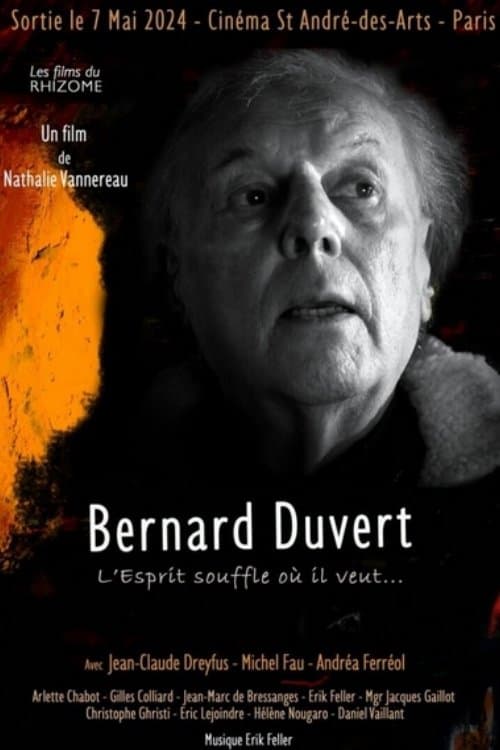 Bernard Duvert, l'Esprit souffle où il veutのポスター