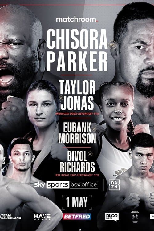 Derek Chisora vs. Joseph Parkerのポスター