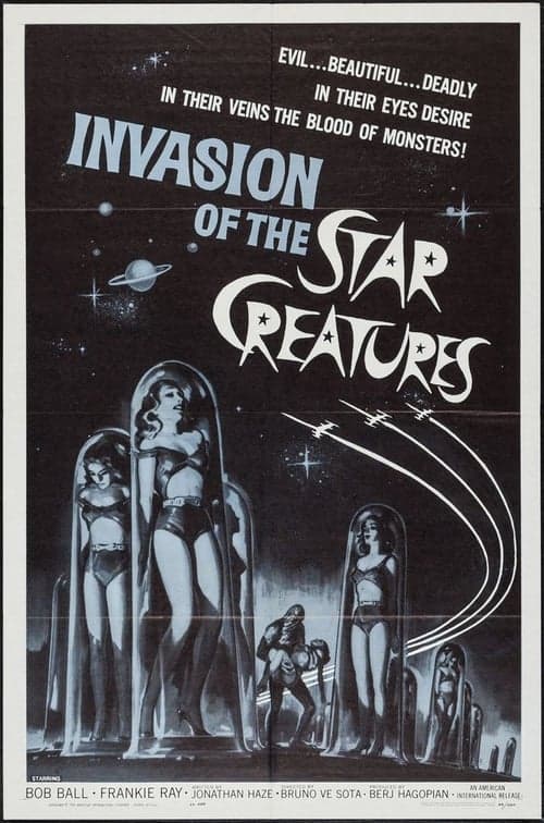 Invasion of the Star Creaturesのポスター