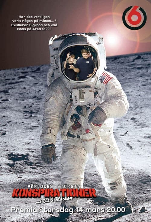 Världens största konspirationer med Erik & Mackanのポスター