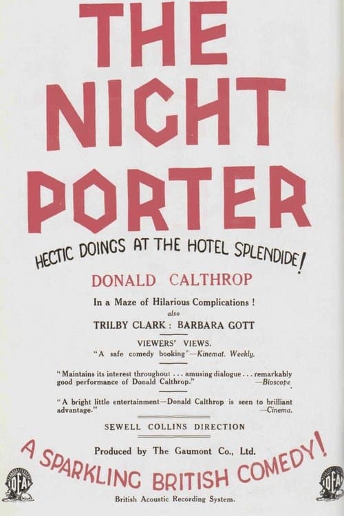 The Night Porterのポスター