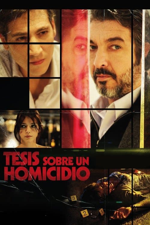 Tesis sobre un homicidioのポスター