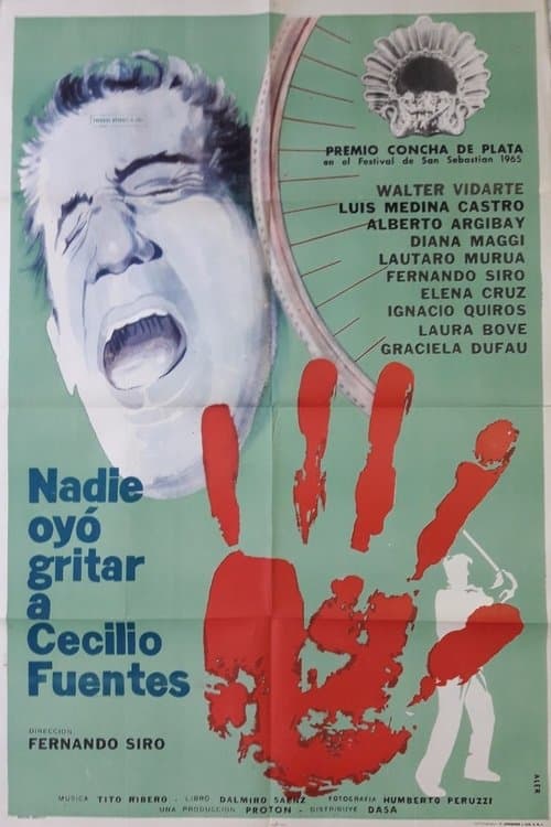 Nadie oyó gritar a Cecilio Fuentesのポスター