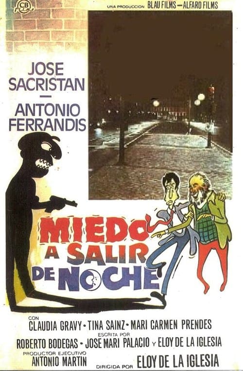 Miedo a salir de nocheのポスター