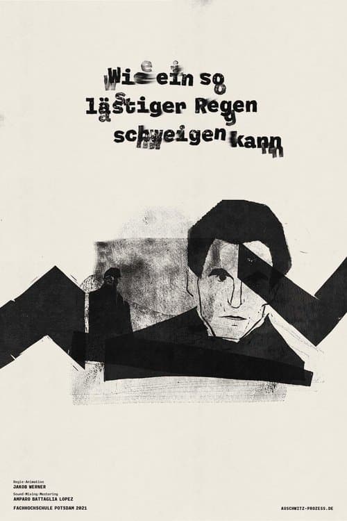 Wie ein so lästiger Regen schweigen kannのポスター