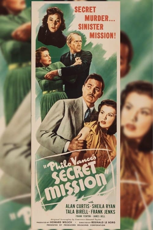 Philo Vance's Secret Missionのポスター