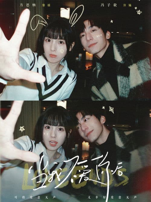 当我不爱你后のポスター