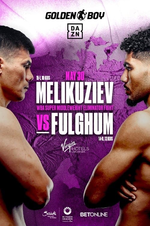 Bektemir Melikuziev vs. Darius Fulghumのポスター