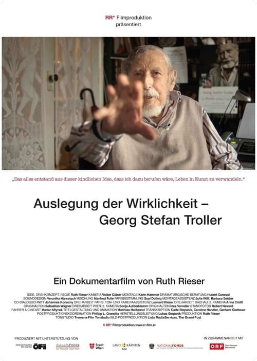Auslegung der Wirklichkeit – Georg Stefan Trollerのポスター