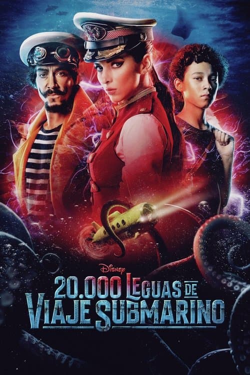 20.000 leguas de viaje submarinoのポスター