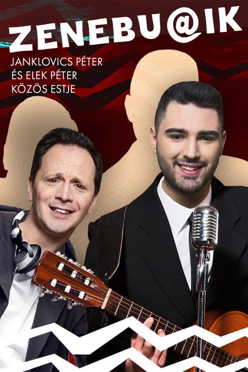 Zenebu@ik - Janklovics Péter és Elek Péter közös estjeのポスター