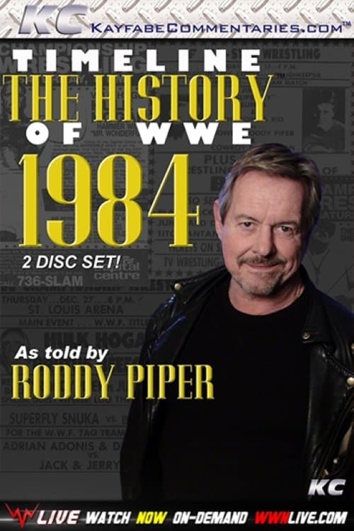 Timeline: The History of WWE – 1984 – As Told By Roddy Piperのポスター