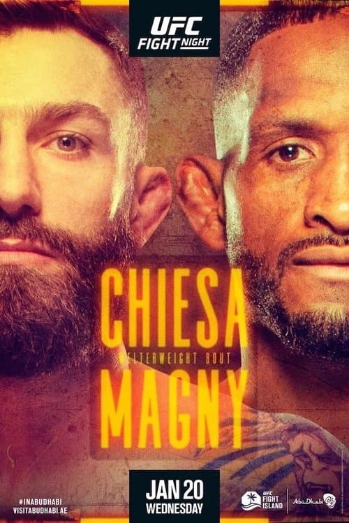 UFC on ESPN 20: Chiesa vs. Magnyのポスター