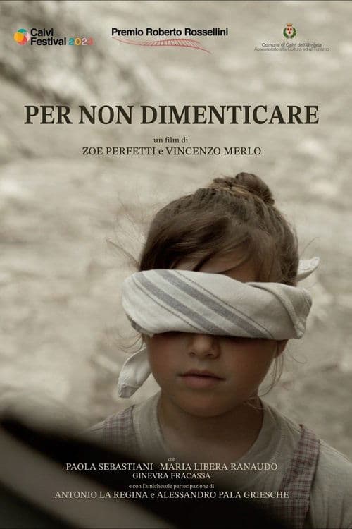 Per non dimenticareのポスター